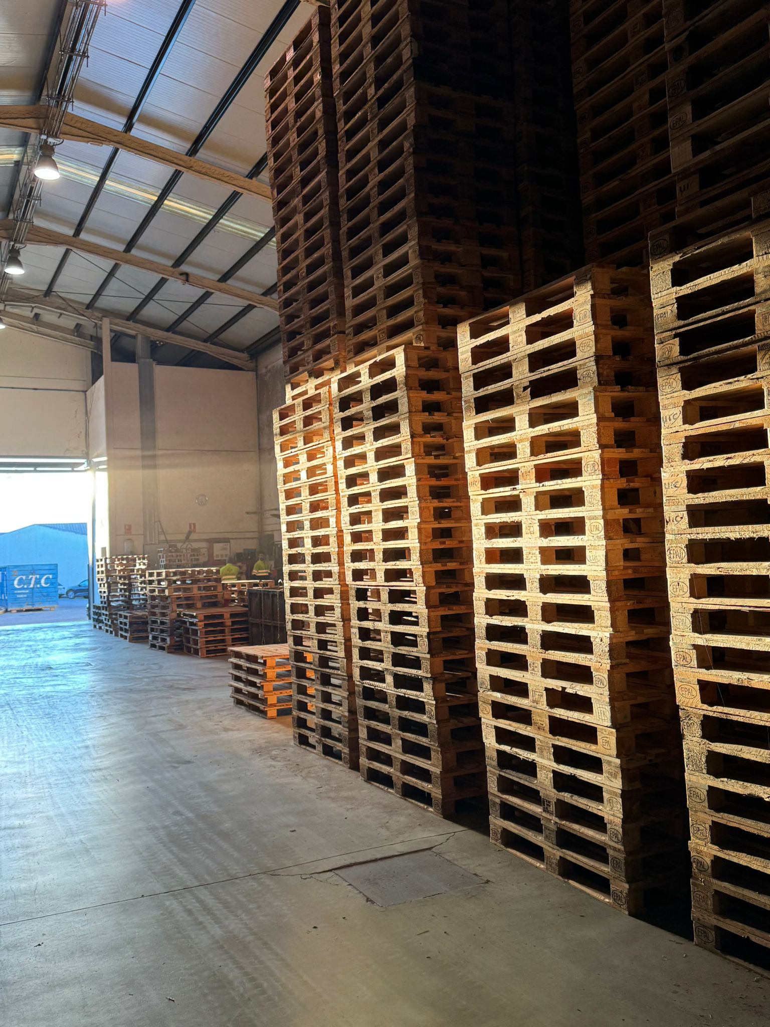 Compraventa de palets